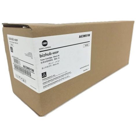 Toner Konica Minolta TNP38, A63W01W, černá (black), originál