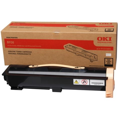 Toner OKI 01221601 (B930), černá (black), originál