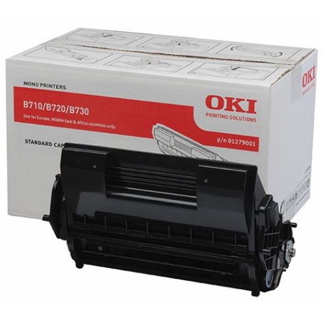 Toner OKI 01279001 (B710, B720, B730), černá (black), originál