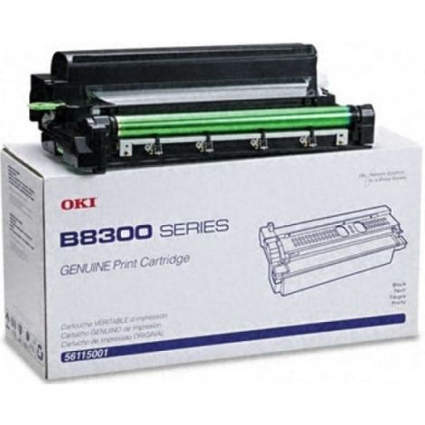 Toner OKI 09004019 (B8300), černá (black), originál