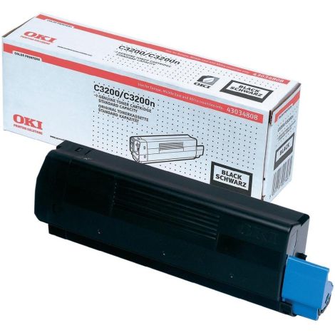 Toner OKI 42804540 (C3200), černá (black), originál