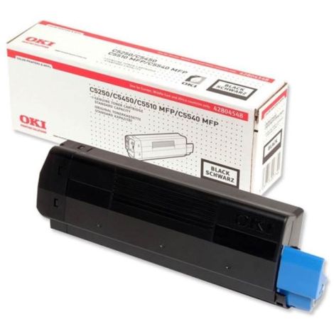 Toner OKI 42804548 (C5250, C5450, C5500, C5510, C5540), černá (black), originál