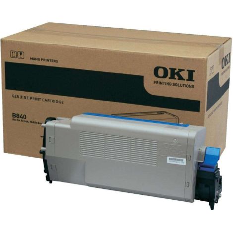 Toner OKI 44661802 (B840), černá (black), originál