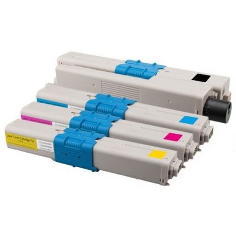 Toner OKI C301, C321, MC332, MC342, CMYK, čtyřbalení, multipack, alternativní