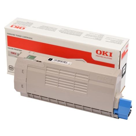 Toner OKI 46507616, C712, černá (black), originál