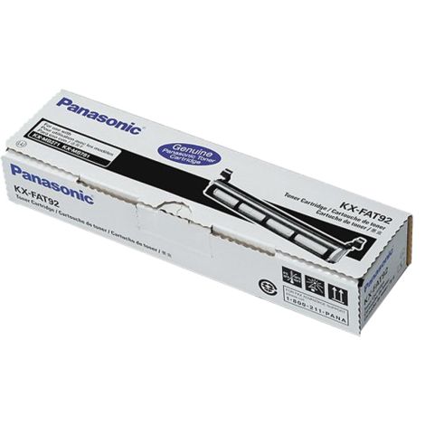 Toner Panasonic KX-FAT92E, černá (black), originál