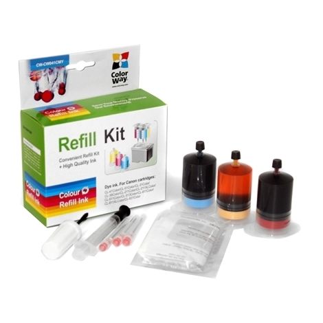 Plnicí sada (refill kit) pro kazetu HP 651 (C2P11AE), barevná (tricolor)