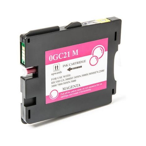 Cartridge Ricoh GC21M, 405534, purpurová (magenta), alternativní