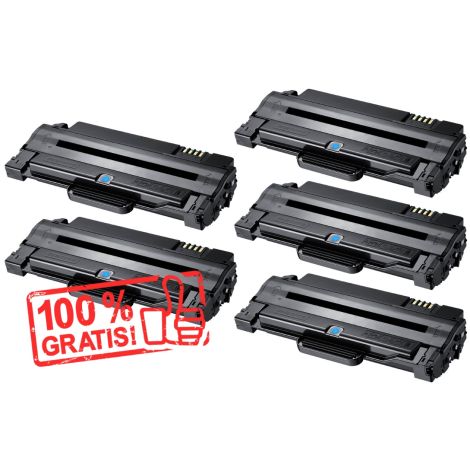 Toner 4 x Samsung MLT-D1052L + MLT-D1052L ZDARMA, černá (black), alternativní