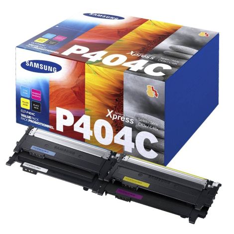 Toner Samsung CLT-P404C, CMYK, čtyřbalení, multipack, originál