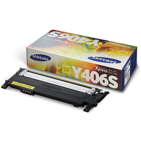 Toner Samsung CLT-Y406S, žlutá (yellow), originál