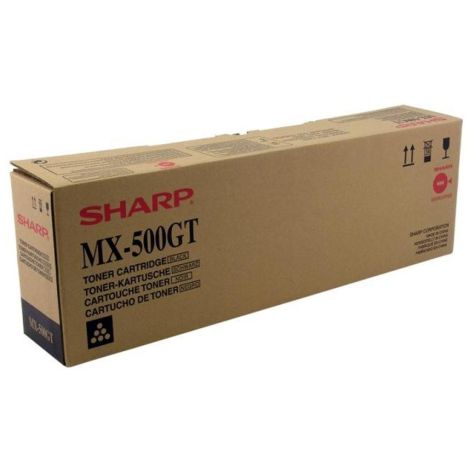 Toner Sharp MX-500GT, černá (black), originál