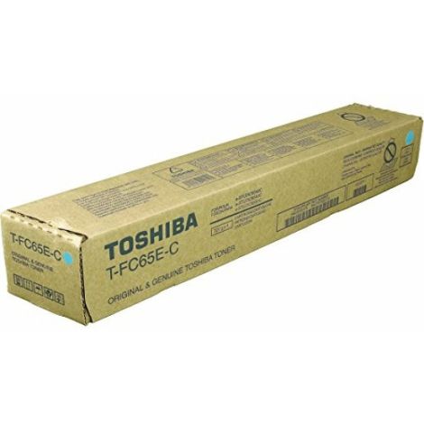 Toner Toshiba T-FC65E-C, azurová (cyan), originál