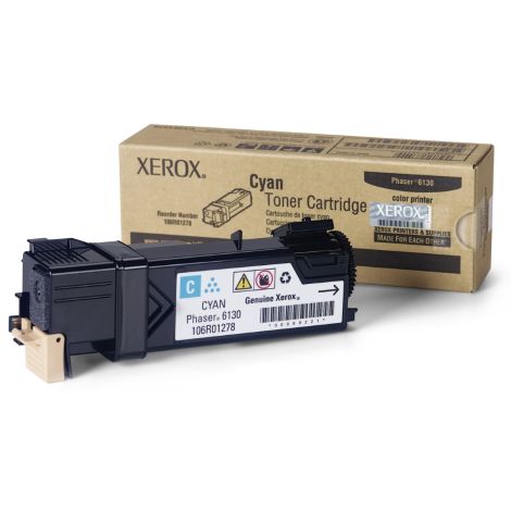 Toner Xerox 106R01282 (6130), azurová (cyan), originál