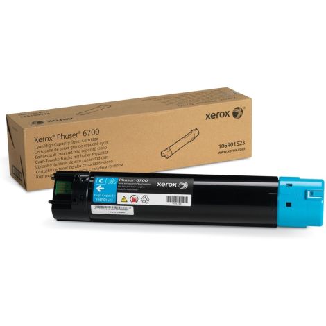 Toner Xerox 106R01523 (6700), azurová (cyan), originál