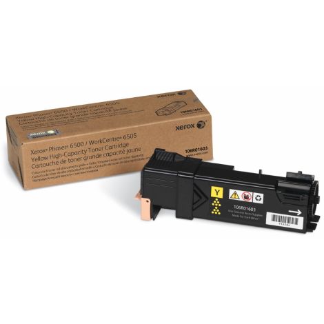 Toner Xerox 106R01603 (6500, 6505), žlutá (yellow), originál