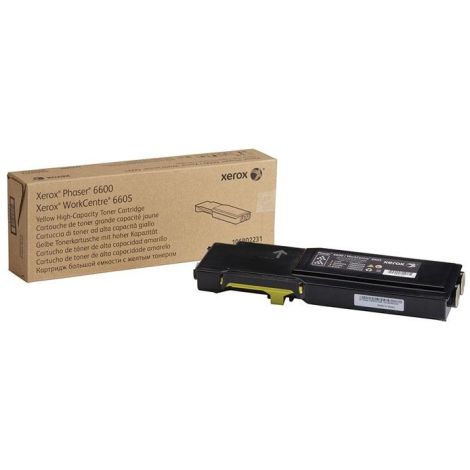 Toner Xerox 106R02251 (6600, 6605), žlutá (yellow), originál