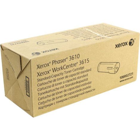 Toner Xerox 106R02721 (3610, 3615), černá (black), originál