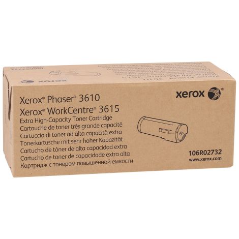 Toner Xerox 106R02732 (3610, 3615), černá (black), originál