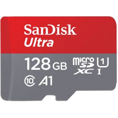 SanDisk Ultra/micro SDXC/128GB/140MBps/UHS-I U1/Class 10/+ Adaptér SDSQUAB-128G-GN6MA