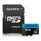 {Adata/micro SDXC/64GB/UHS-I U1 / Class 10/+ Adaptér AUSDX64GUICL10A1-RA1}